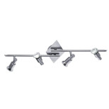 Спот Ideal Lux Slem PL4 Nickel 018850 Спот Ideal Lux Slem PL4 Nickel 018850