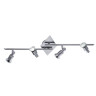 Спот Ideal Lux Slem PL4 Nickel 018850 Спот Ideal Lux Slem PL4 Nickel 018850