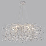 4970/12 HALL ODL24 635 матов.серебристый/алюмин./хрусталь Люстра G9 12*40W DELICA