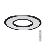 7717/42L MITRA LED SN 58 Светильник металл/акрил/белый/черный LED 42Вт 3000-6500К D485 IP20 пульт ДУ ALTAIR