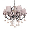 Подвесная люстра Lumina Deco Bellisica LDP 8033-6 SL Подвесная люстра Lumina Deco Bellisica LDP 8033-6 SL
