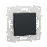Переключатель одноклавишный Schneider Electric Unica New антрацит