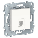 Розетка RJ-11 Schneider Electric Unica New белая