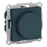 Светорегулятор поворотно-нажимной Schneider Electric Atlas Design 315 Вт, изумруд