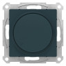 Светорегулятор поворотно-нажимной Schneider Electric Atlas Design 315 Вт, изумруд