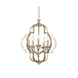 Подвесная люстра Lumina Deco Cesaro LDP 17078-5 GD Подвесная люстра Lumina Deco Cesaro LDP 17078-5 GD