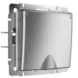 Розетка Werkel с заземлением с защитной крышкой и шторками WL09-SKGSC-01-IP44 4690389085093
