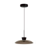 5055/9L L-VISION ODL24 457 черный/дымчатый/металл/стекло Подвес LED 9W 3000К SAUCER