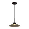 5055/9L L-VISION ODL24 457 черный/дымчатый/металл/стекло Подвес LED 9W 3000К SAUCER