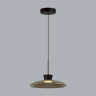 5055/9L L-VISION ODL24 457 черный/дымчатый/металл/стекло Подвес LED 9W 3000К SAUCER
