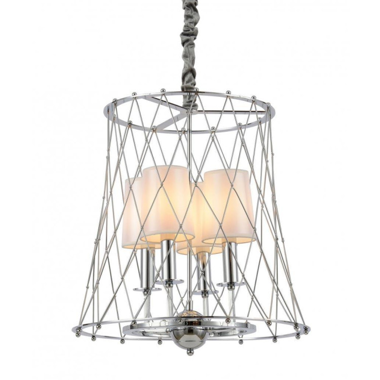 Подвесная люстра Lumina Deco Berton LDP 8013-4 CHR Подвесная люстра Lumina Deco Berton LDP 8013-4 CHR