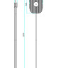 Напольный светильник (торшер) Maytoni MOD152FL-L1BK