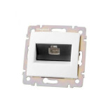 Розетка RJ-45 Legrand Valena Classic UTP 1, на винтах, белая 774238