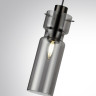 5057/1 PENDANT ODL24 459 черный/дымчатый/металл/стекло Подвес E27 1*40W SCROW