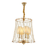Подвесная люстра Lumina Deco Berton LDP 8013-4 F.GD Подвесная люстра Lumina Deco Berton LDP 8013-4 F.GD