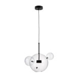 Подвесной светодиодный светильник Lumina Deco Neroni LDP 6016-3+1 BK Подвесной светодиодный светильник Lumina Deco Neroni LDP 6016-3+1 BK