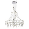 6699/51L CLASSIC ODL_EX25 81 Люстра хром/металл/хрусталь IP20 LED 51W 4000K FLAMENCO