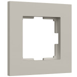 W0012917/ Рамка на 1 пост Slab (дымчатый софт) W0012917