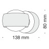 Бра Maytoni Technical MOD072WL-L8W3K