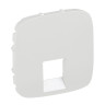 Лицевая панель Legrand Valena Allure для розеток RJ-45 и RJ-11, жемчуг 755419