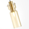 5057/1A PENDANT ODL24 459 золотой/янтарный/металл/стекло Подвес E27 1*40W SCROW