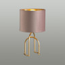 5661/1T MODERNI LN23 389 матовое золото, розовый Настольная лампа E14 40W 220V STACY