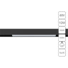 A4672PL-1BK СВЕТИЛЬНИК ПОТОЛОЧНЫЙ LINEA 48В 10Вт 550Лм 3000К 90+ 120°