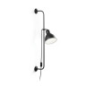 Спот Ideal Lux Shower AP1 Nero 179643 Спот Ideal Lux Shower AP1 Nero 179643