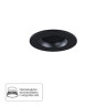 A2865PL-1BK Светильник потолочный встраиваемый FUJI для MR16 Ø88x35мм черный IP20 монтаж Ø75мм