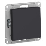 Переключатель одноклавишный Schneider Electric Atlas Design карбон