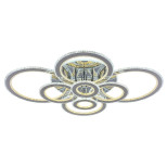 Потолочная светодиодная люстра Profit Light 8040/8 CHR