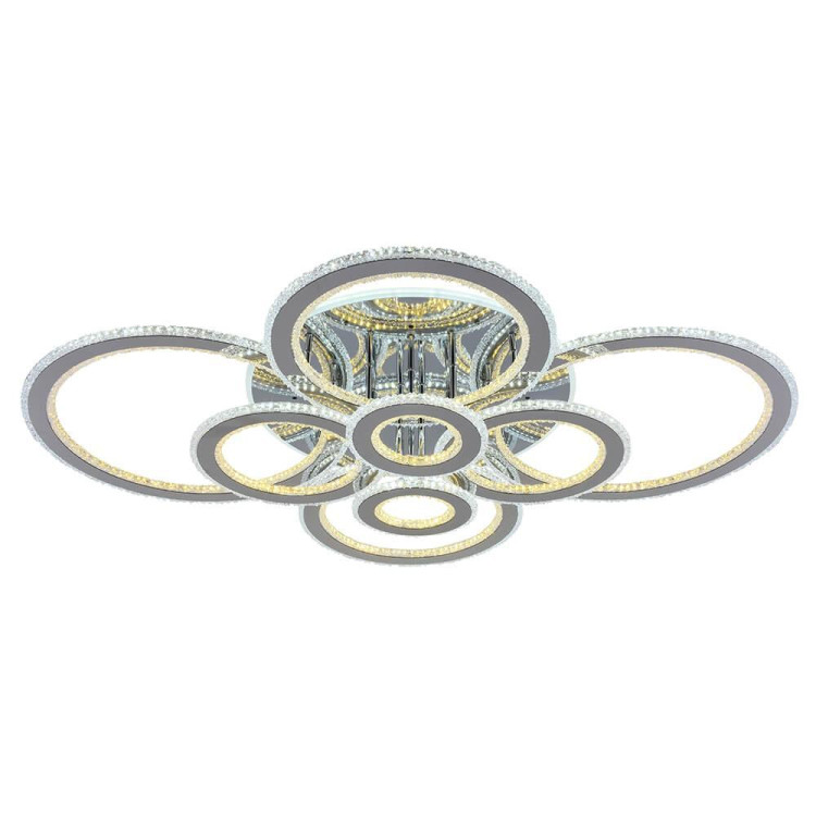 Потолочная светодиодная люстра Profit Light 8040/8 CHR