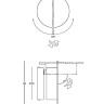 Настенный светильник (бра) Maytoni MOD180WL-L4W3K1