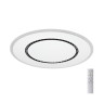 7663/44L MITRA LED SN 60 Светильник пластик/белый LED 44Вт 3000-4000-6000K D600 IP20 пульт ДУ COSMO