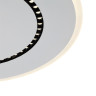 7663/44L MITRA LED SN 60 Светильник пластик/белый LED 44Вт 3000-4000-6000K D600 IP20 пульт ДУ COSMO