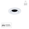 A2865PL-1WH Светильник потолочный встраиваемый FUJI для MR16 Ø88x35мм белый IP20 монтаж Ø75мм
