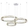 4930/36L L-VISION ODL24 609 хром/прозрачный металл/хрусталь Люстра LED 36W 4000K 4280Лм VEKIA