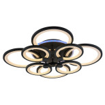 Потолочная светодиодная люстра Profit Light 8077/4+4 GRP Потолочная светодиодная люстра Profit Light 8077/4+4 GRP