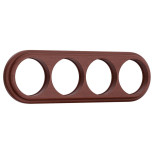 Рамка Werkel Legend на 4 поста итальянский орех WL15-frame-04 4690389117282