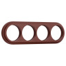 Рамка Werkel Legend на 4 поста итальянский орех WL15-frame-04 4690389117282