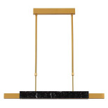 4361/25L MIDCENT ODL24 000 черный мрамор/антич. бронза/металл/акрил Подвесной светильник IP20 LED 25W 3000K 220V MARMI