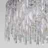 Умная подвесная люстра с прозрачным хрусталем 60160 хром