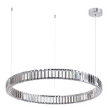 4930/45L L-VISION ODL24 609 хром/прозрачный металл/хрусталь Люстра LED 45W 4000K 5350Лм VEKIA