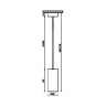Основание для подвесного светильника SWG VL-M6-WH 003422
