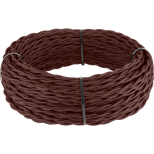 Ретро кабель витой 3х1,5 итальянский орех (под заказ) W6453525