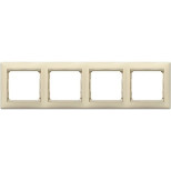 Рамка Legrand Valena Classic на 4 поста, слоновая кость 774354