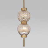 Подвесной светильник Eurosvet Plaza 50186/2 латунь