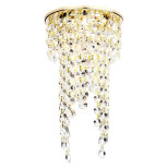 Встраиваемый светильник Ambrella light Crystal K2071 G/CL Встраиваемый светильник Ambrella light Crystal K2071 G/CL