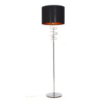 Торшер Lumina Deco Milari LDF 5530 CHR+BK Торшер Lumina Deco Milari LDF 5530 CHR+BK