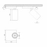 Основание для светильника SWG Mini-VL-M11-BL 004873
